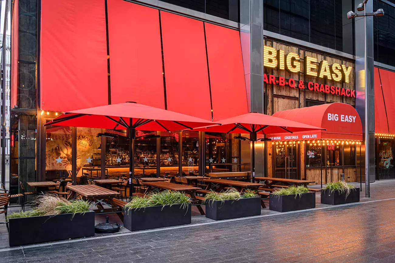 Big Easy Bar.B.Q & Crabshack Book online or walk in